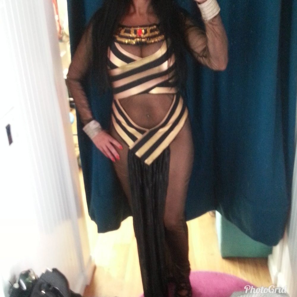 Isis goddess Halloween costume!!